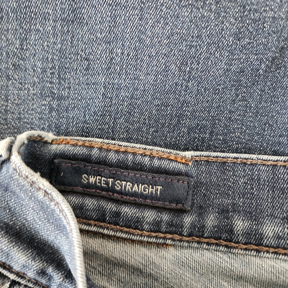 Luck Brand Sweet Straight Blue Women's Jeans Size 2 - Picture 8 of 11